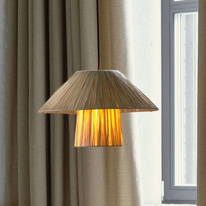 OSRAM hengelampe Decor Bamboo Paper Hut Ø 40 cm, bambus, E27