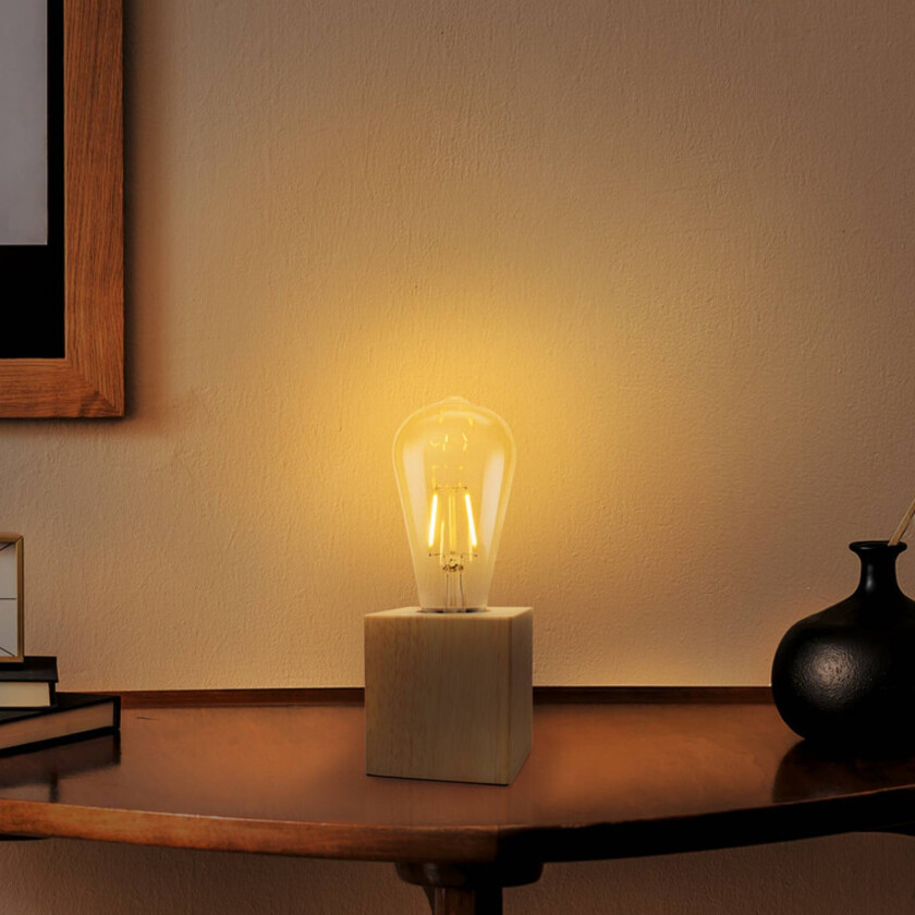 OSRAM bordlampe Vintage 1906, tre med LED-pære E27