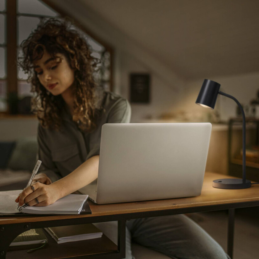 OSRAM bordlampe Office Line Desk Trapezium, svart, GU10