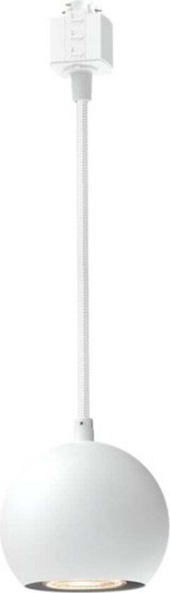 EasyLink Colby pendel for spotskinne - Hvit