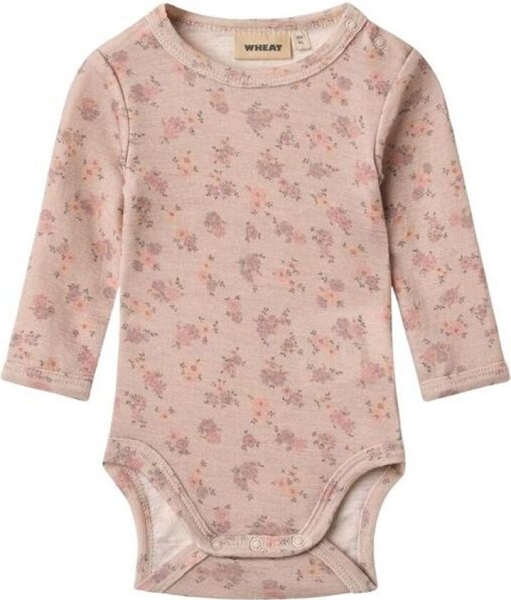 Wheat Lucca body i ull, Lilac Flowers