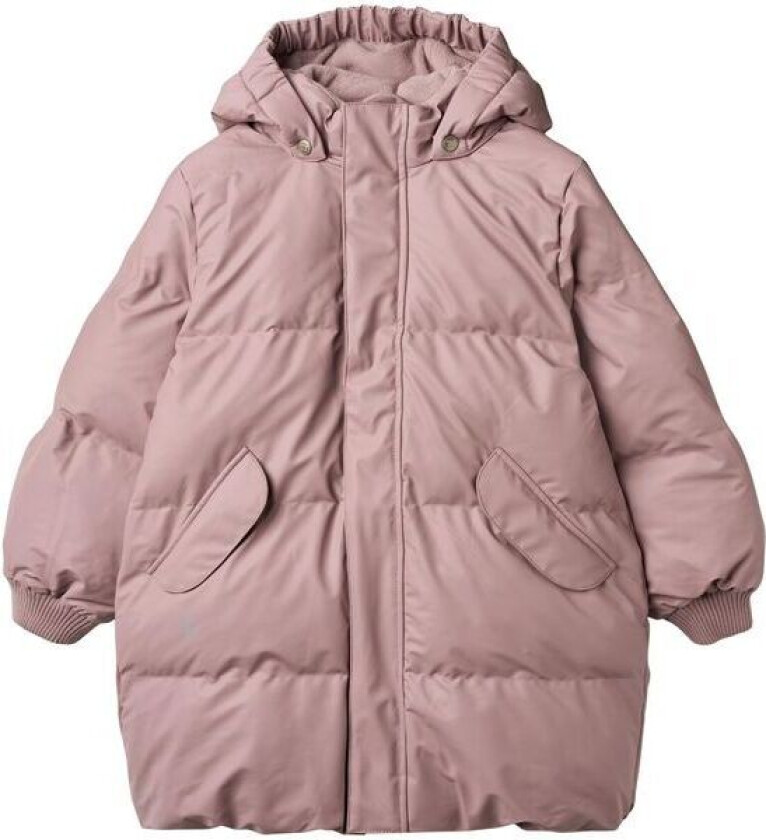 Wheat Coast PU boblejakke til barn, Dusty Lavender