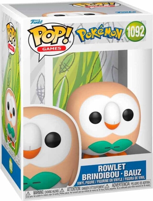 POP figure Pokemon Rowlet - Brindibou - Bauz