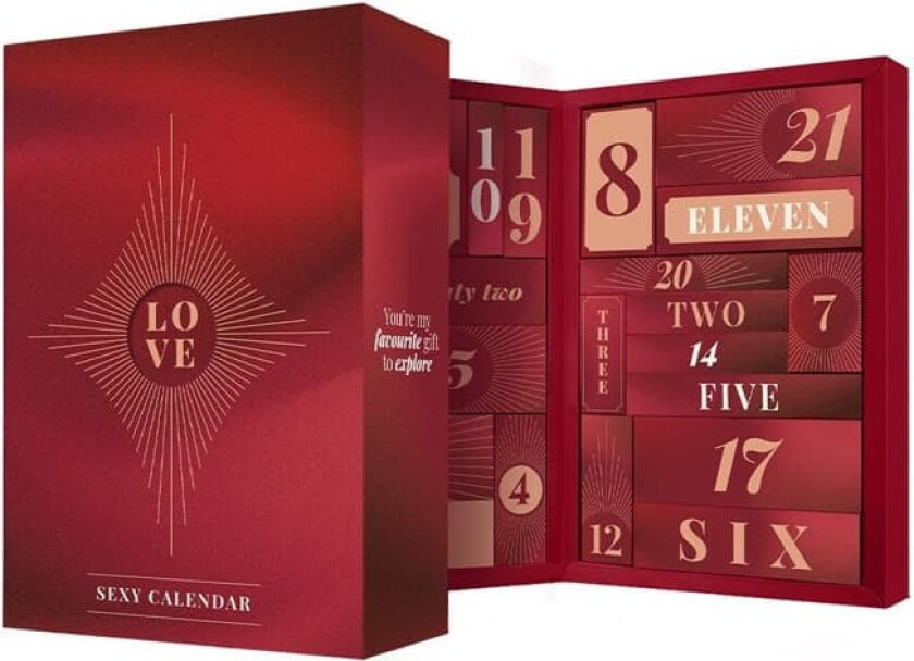 Sexy Pleasure Advent Calendar 2025 Adventskalender sexleketøy