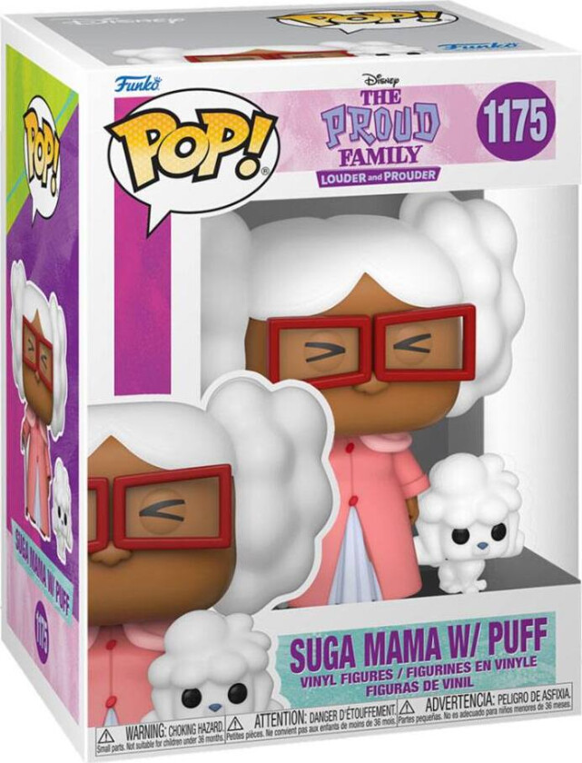 Funko Pop! : Proud Family S1 - Suga Mama With Puff #1175 Vinyl Figure