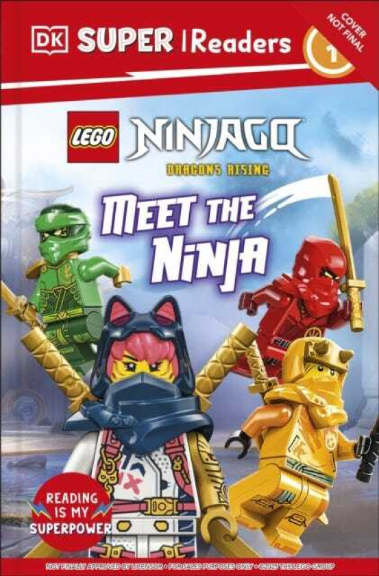 DK Super Readers Level 1 LEGO Ninjago Dragons Rising Meet the Ninja