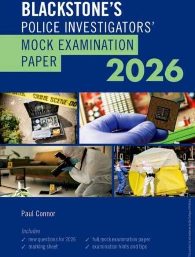 Blackstone's Police Investigators' Mock Exam 2026