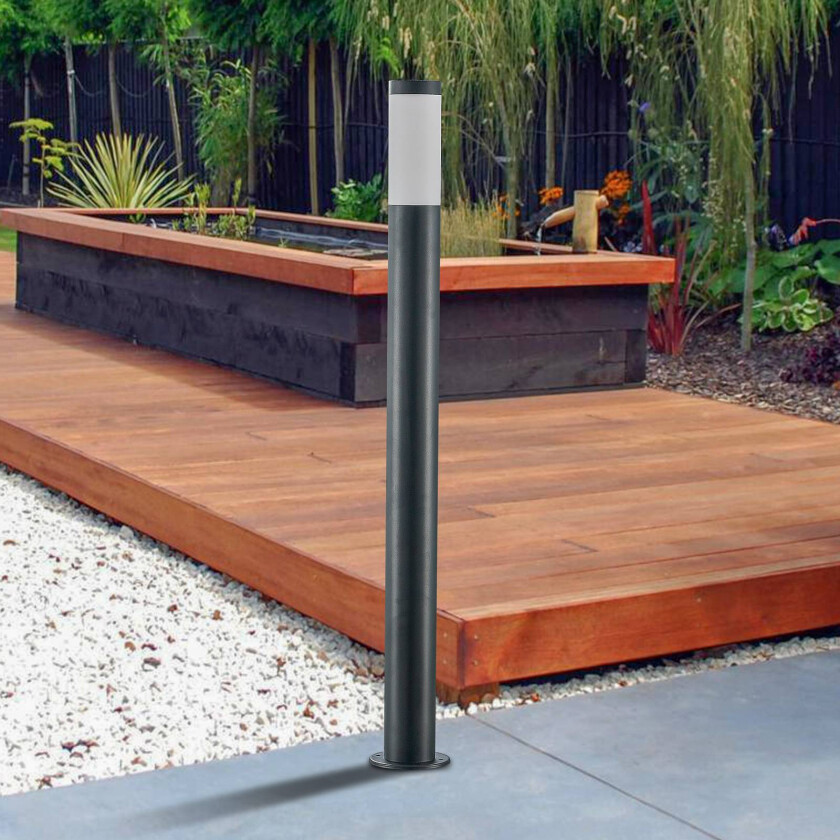 Statius veilampe jern plast opal