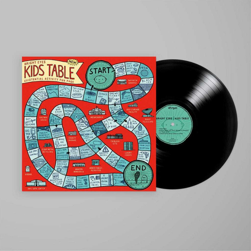 Bright Eyes Kids Table LP/Vinyl