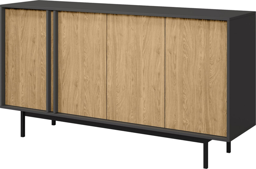 Farshian Skjenk 163x43 cm - Grå/Brun