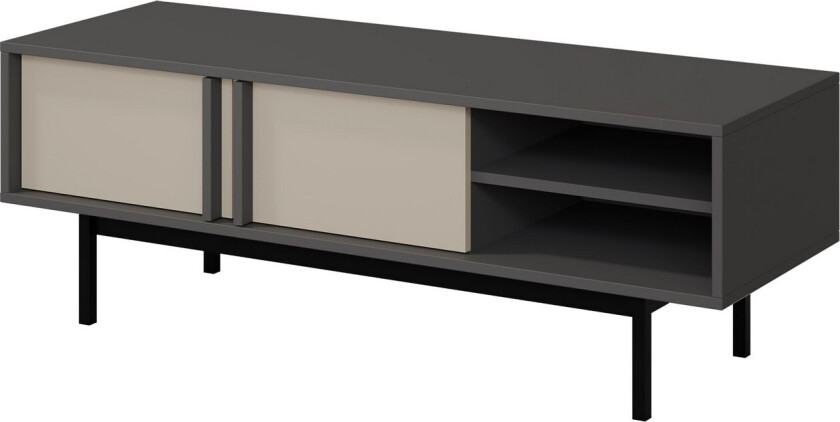 Farshian Tv-Benk 123x43 cm - Grå/Beige