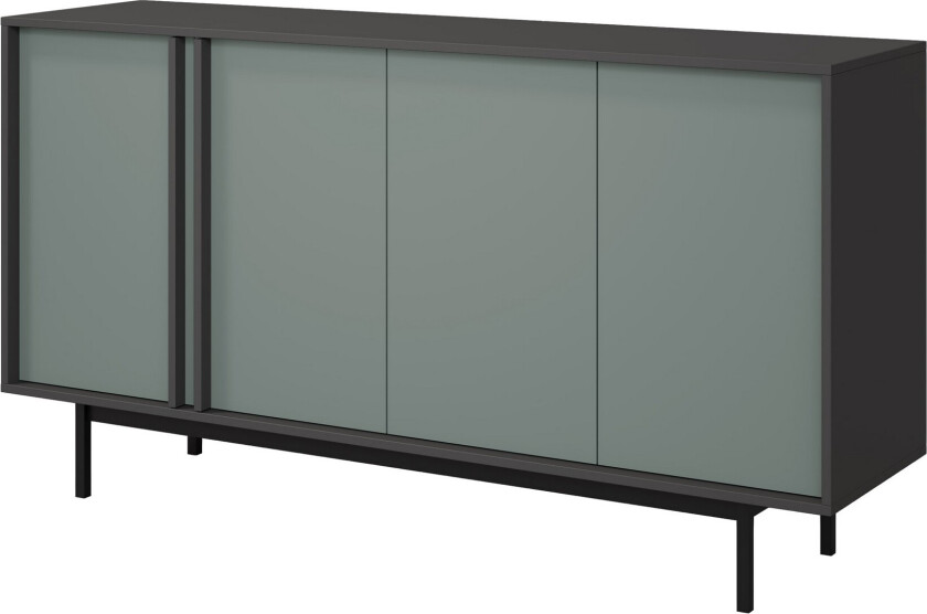 Farshian Skjenk 163x43 cm - Grå/Grønn