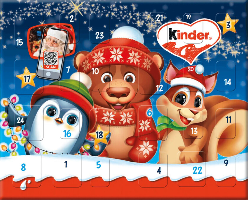 Kinder Adventskalender Tablet - 113 gram