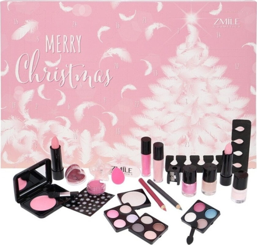 Beauty Advent Calendar Traditional Pink And Fluffy
