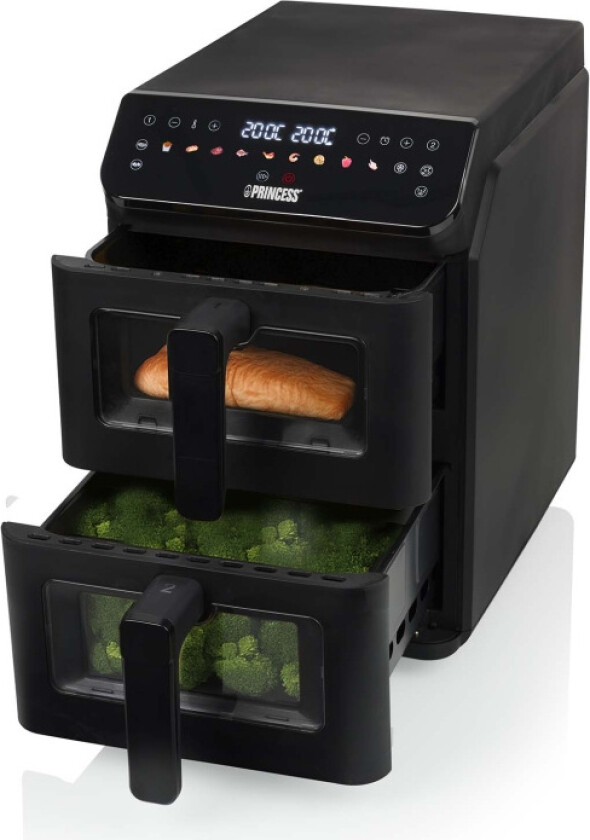 Airfryer Staplad 2x5L 3000W - 182490