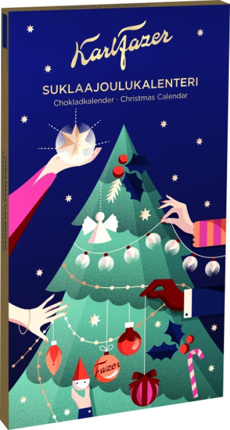 Karl Sjokolade Julekalender, 200 g