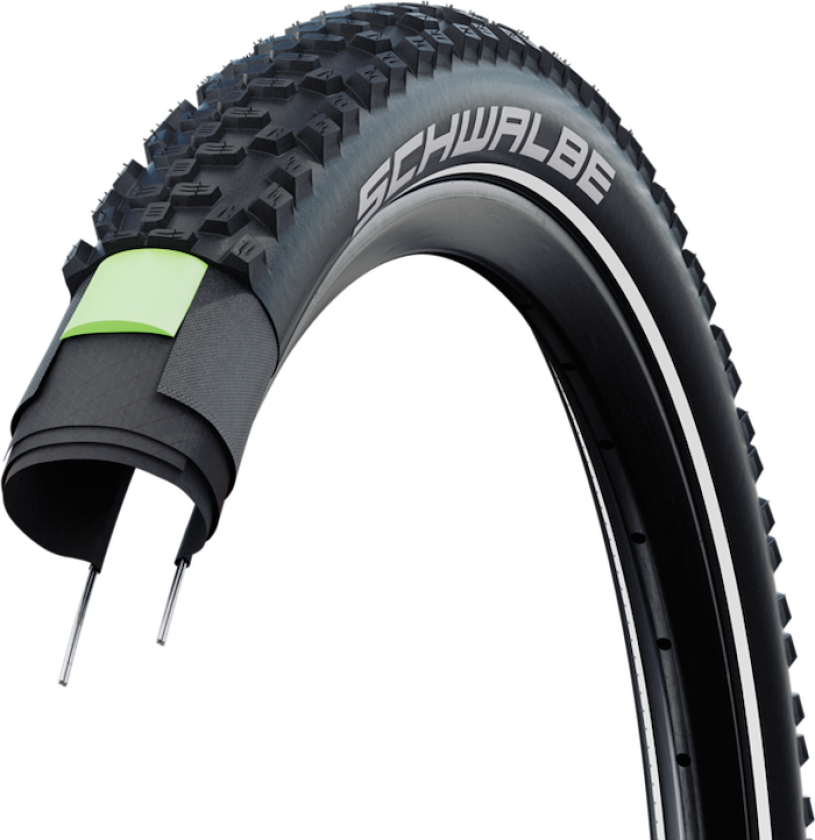 Bilde av Smart Sam Plus GreenGuard tråddekk 28x1,60 (42-622) svart