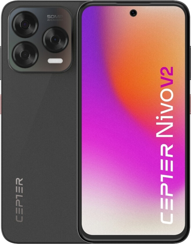 Nivo V2 256 GB smarttelefon, grå