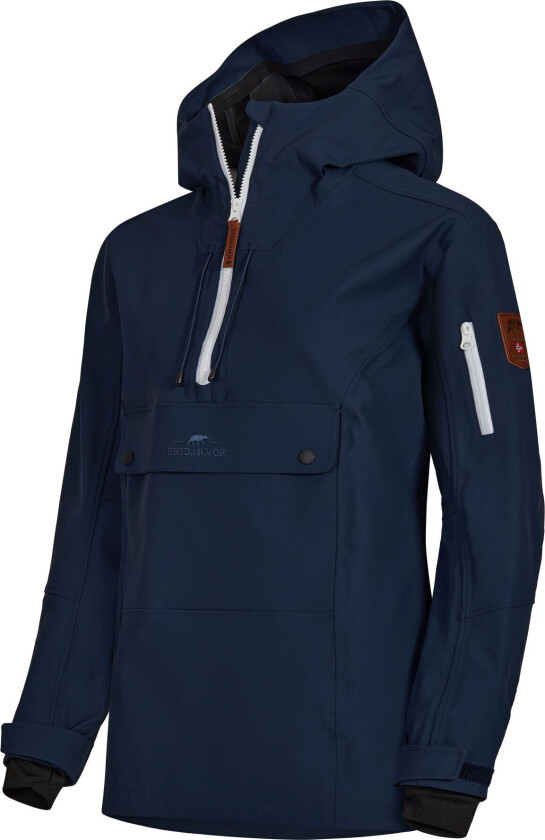 Skare Soft Shell Anorak Wmn Navy Blazer S, Navy Blazer