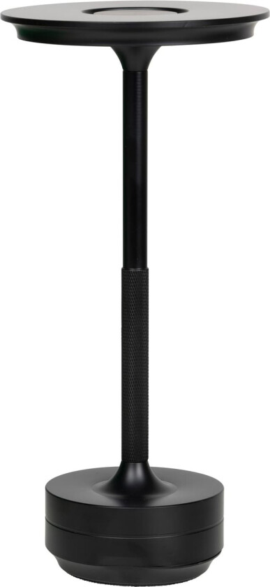 oppladbar bordlampe ELW25805 (sort)