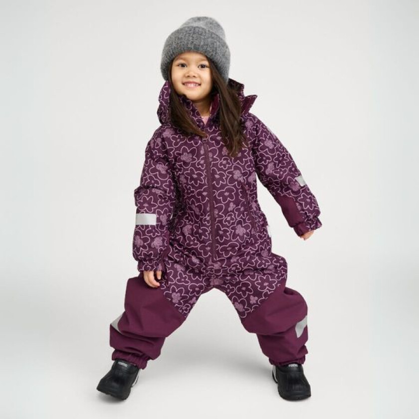 Vinterdress Kurikka tec Deep Purple