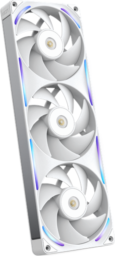 Bilde av F360X - Kabinettvifte - 360mm - Hvit med RGB-lys - 41 dBA