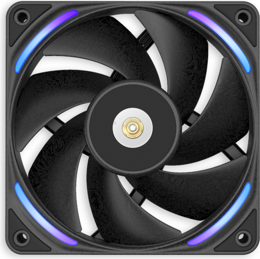 F120X Performance Fan - Kabinettvifte - 120mm - Svart med RGB LED-lys - 41 dBA