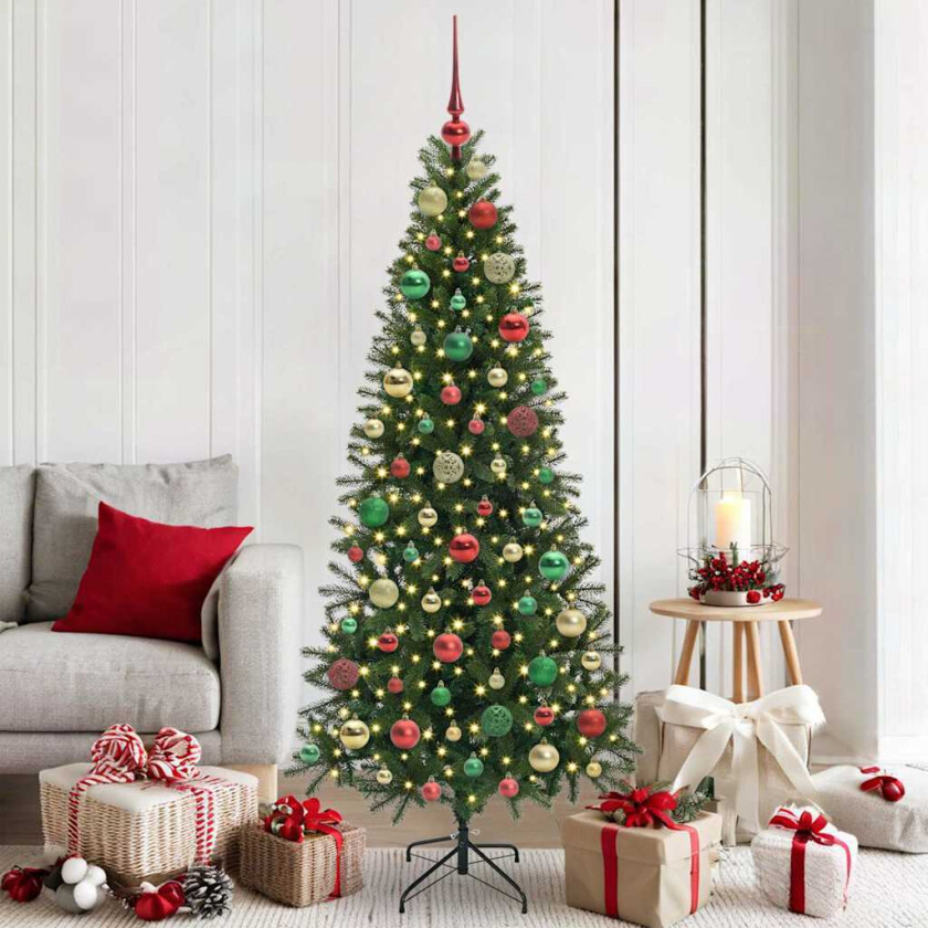 Julekule Sett med 300 LED 120 pcs Flerfarget Plast