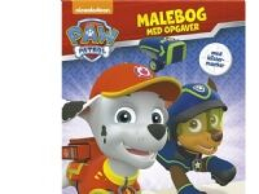FARGEBOK MED OPPDRAG: PAW PATRULJE ( pakke 6 ) ViacomCBS