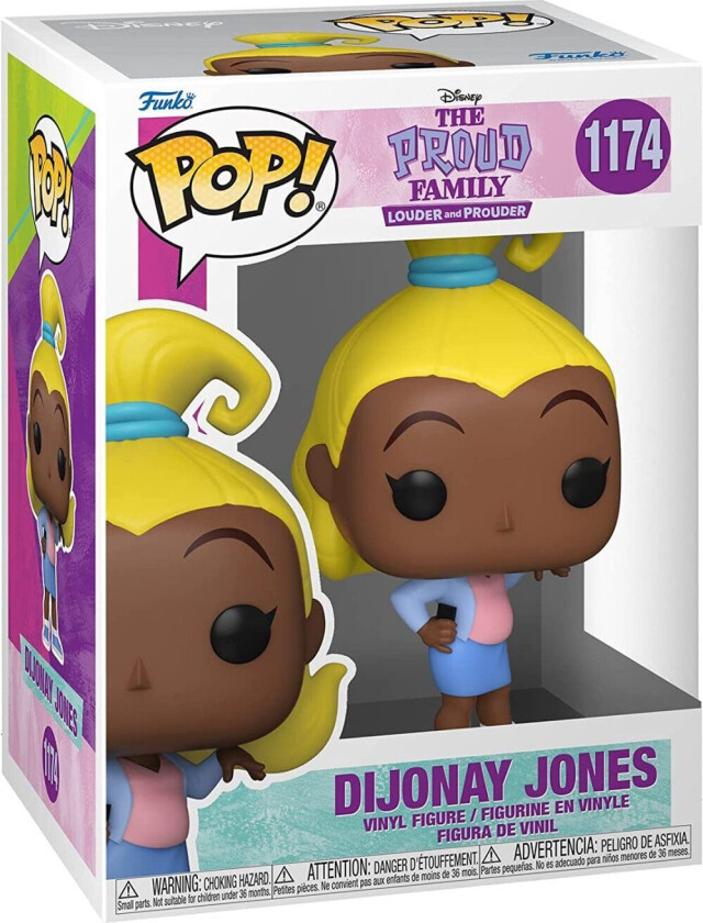 Funko Pop! : The Proud Family S1 - Dijonay Jones #1174 Vinyl Figure