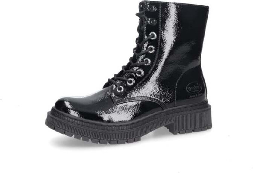 Boot - Lace-Up Boots - EU37 til EU42 - Damer - svart