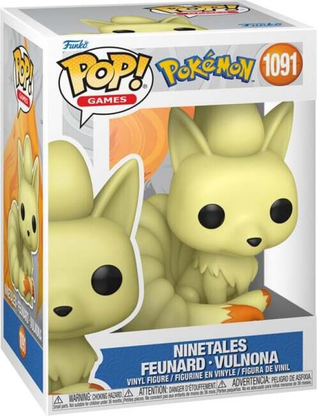 Ninetales Vinylfigur 1091 - Funko Pop! - Funko Shop Europe