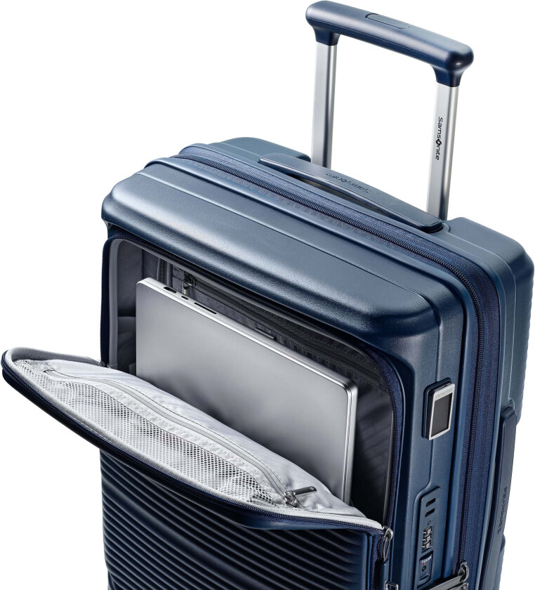 Paralux Utvidbar kabinkoffert med dobbel inngang 55 cm Midnight Navy