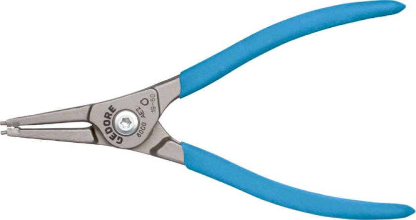 Blue Line, 8000 AE 0, låsetang for utvendige ringer, rett, 3-10 mm, 1 stk., SGD-2930633