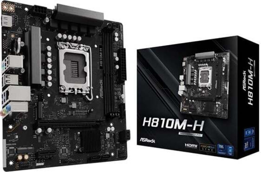 H810M-H Dimms 4STATA3 USB3.2 GB-LAN - DDR5 - Gigabit-LAN (90-MXBSZ0-A0UAYZ)