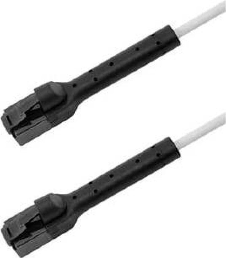 Flex-Boot patch cable - 30 cm - white - Hvit - 0.3 meter