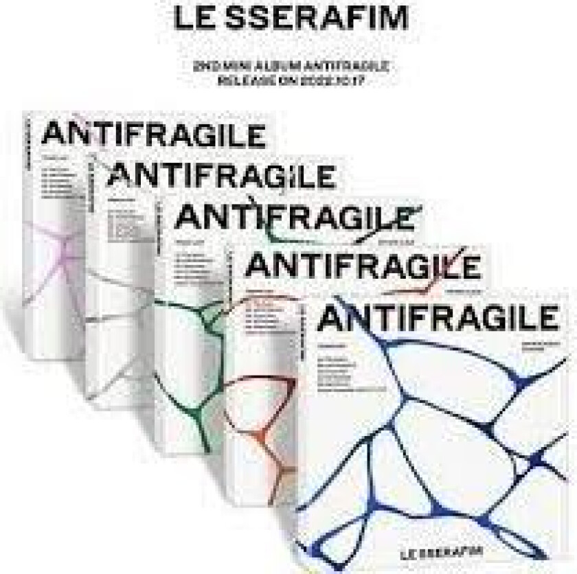 LE SSERAFIM - ANTIFRAGILE COMPACT Random Ver.