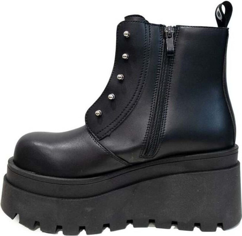 Goth Boot - Neris Vegan - EU36 til EU41 - Damer - svart