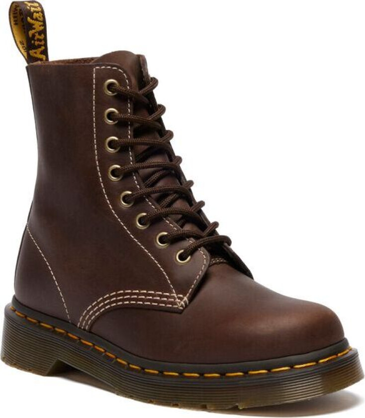 Biker Boots - 1460 Pascal - Dark Brown Wyoming - EU36 til EU40 - Damer - brun