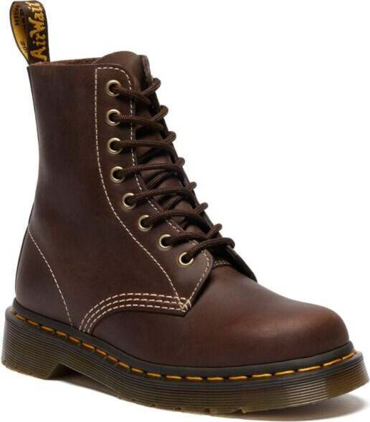 Biker Boots - 1460 Pascal - Dark Brown Wyoming - EU36 til EU40 - Damer - brun