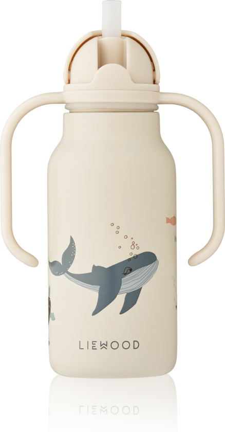 Kimmie Vannflaske 250 Ml Sea Creature / Sandy Sea Creature / Sandy-One Size Beige One Size 2 Y+ unisex