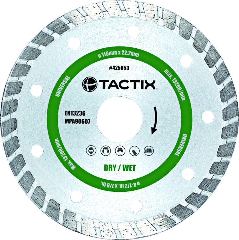 Kutteskive diamant turbo 125mm