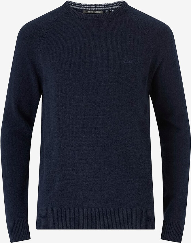 Pullover Wool Blend - Blå