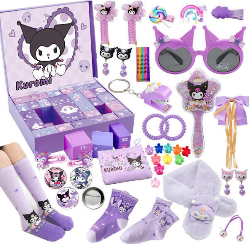 Adventskalender 2025 for jenter - Enhjørningsgaver til jenter Adventskalender 24 dager Overraskelsesgaver Beste gaver til døtre_tfrf