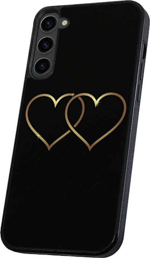 Samsung Galaxy S23 - Deksel/Mobildeksel Double Hearts