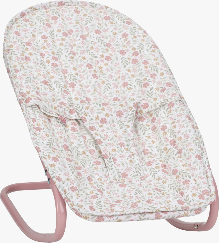 Dukke-vippestol, Rosa - Dukkevogner & Dukkesenger - Metall,Polyester