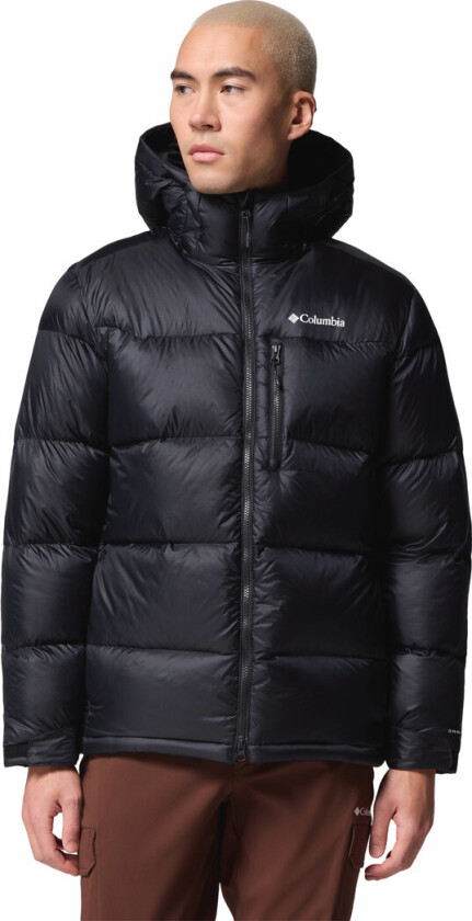 Men's Cloudview Down Hooded Jacket Black