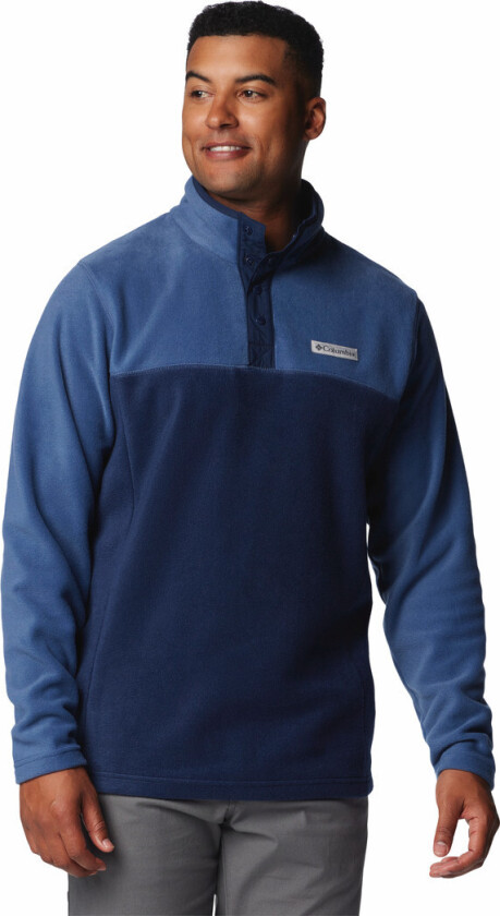 Men's Steens Mountain Half Snap II Fleece Pullover Collegiate Navy, Dark Mountain