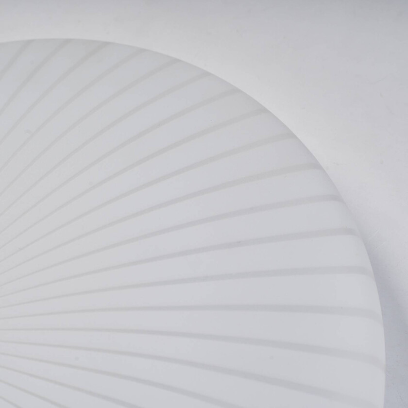 LED-taklampe Malta, Ø 39 cm, hvit, akryl, CCT