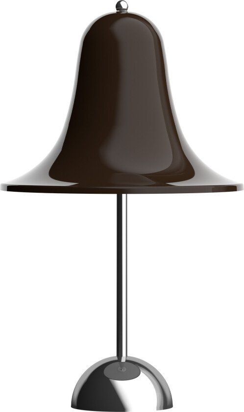 Pantop Portable Table Lamp, Pitch Brown - Bærbare lamper - Verner Panton - Brun